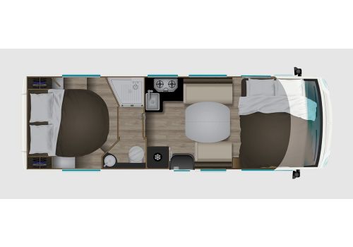 Integral Motorhome ITINEO MC740 Modelo 2023 en Sale Occasion