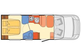Low Profile Motorhome DETHLEFFS Advantage T6651 modelo 2017 en Sale Occasion