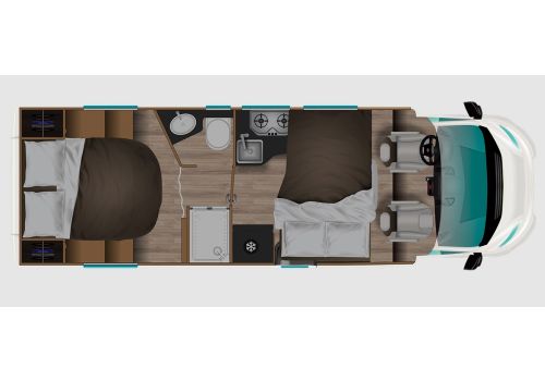 Low Profile Motorhome ITINEO PM740 Modelo 2022 en Sale Occasion