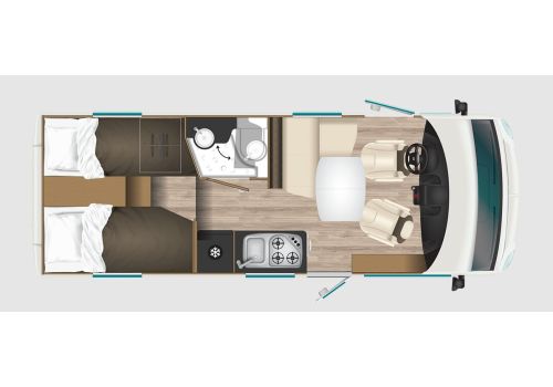 Integral Motorhome ITINEO CJ660 Modelo 2023 en Sale Occasion