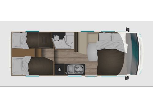 Integral Motorhome ITINEO CJ660 Modelo 2023 en Sale Occasion