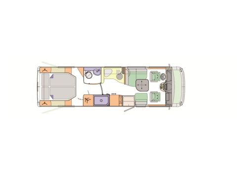 Integral Motorhome CONCORDE Credo 841 M en Sale Occasion