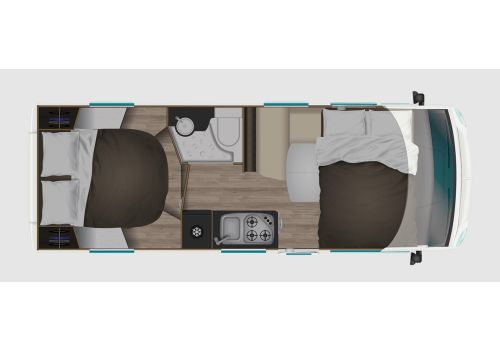 Integral Motorhome ITINEO CM660 Modelo 2023 en Sale Occasion