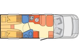 Low Profile Motorhome DETHLEFFS Advantage T7051 EB modelo 2018 en Sale Occasion