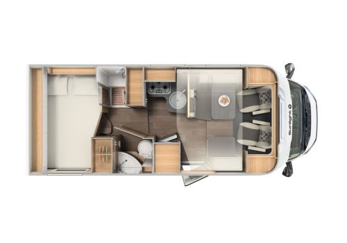 Low Profile Motorhome SUNLIGHT T 65 en Sale Occasion