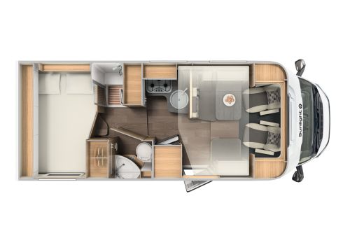 Low Profile Motorhome SUNLIGHT T65 en Sale Occasion