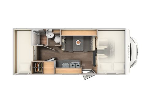 Capuchina Motorhome SUNLIGHT A68 en Sale Occasion
