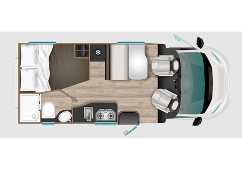 Low Profile Motorhome ITINEO PF600 Modelo 2023 en Sale Occasion