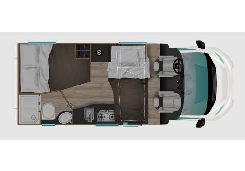 Low Profile Motorhome ITINEO PF600 Modelo 2023 en Sale Occasion