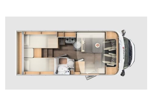 Low Profile Motorhome SUNLIGHT T 67 S en Sale Occasion