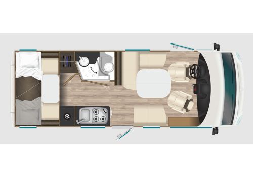 Integral Motorhome ITINEO CS660 Modelo 2023 en Catalog
