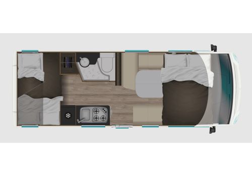Integral Motorhome ITINEO CS660 Modelo 2023 en Catalog