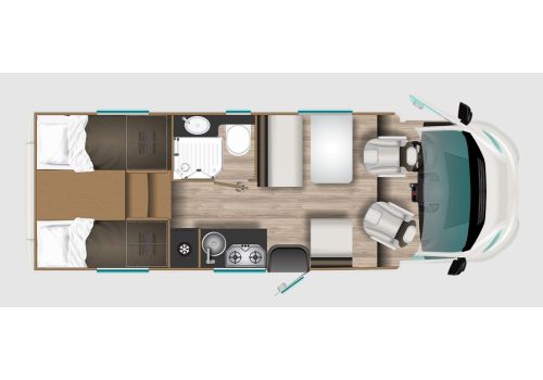 Low Profile Motorhome ITINEO PJ700 Modelo 2023 en Sale Occasion