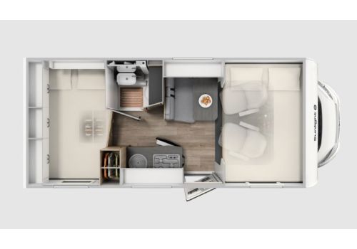 Capuchina Motorhome SUNLIGHT A60 en Catalog
