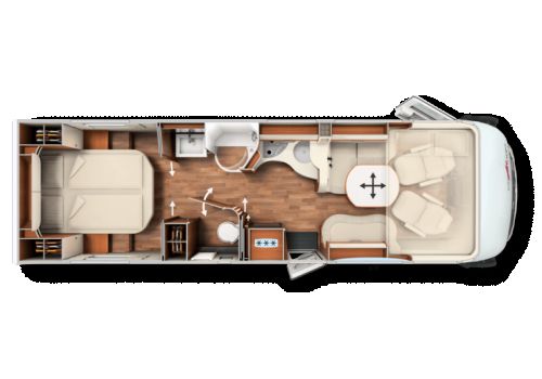 Integral Motorhome CARTHAGO Chic C-Line 6.2 XL QB en Sale Occasion