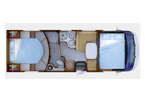 Integral Motorhome RAPIDO I90 DISTINCTION en Sale Occasion