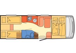 Low Profile Motorhome DETHLEFFS Esprit T 6810-2 modelo 2019 en Sale Occasion