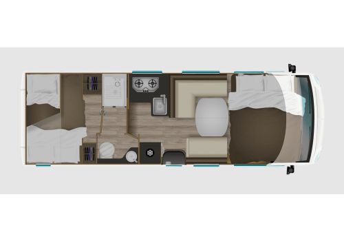 Integral Motorhome ITINEO SB740 Spirit Edition Modelo 2023 en Catalog
