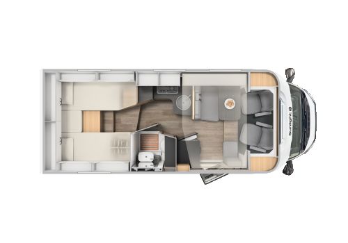 Low Profile Motorhome SUNLIGHT T67S en Catalog
