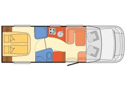 Low Profile Motorhome DETHLEFFS Esprit T7150-2 DBM modelo 2019 en Sale Occasion