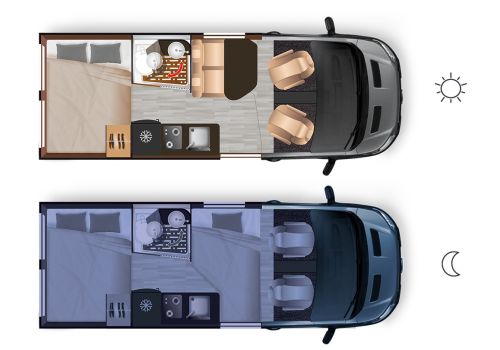 Camper Van DREAMER D51 Select Modelo 2024 en Catalog