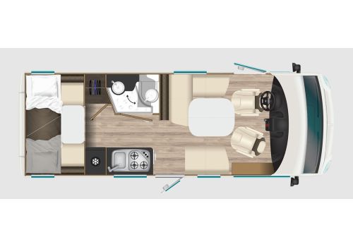 Integral Motorhome ITINEO CS660 Modelo 2024 en Sale Occasion
