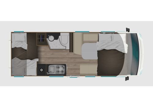 Integral Motorhome ITINEO CS660 Modelo 2024 en Sale Occasion