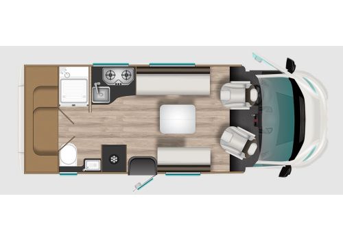 Low Profile Motorhome ITINEO PC640 Modelo 2024 en Sale Occasion