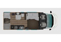 Low Profile Motorhome ITINEO PS700 Modelo 2024 in Catalog