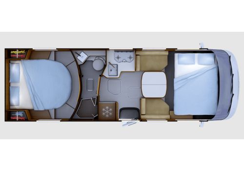 Integral Motorhome RAPIDO 8096DF Modelo 2024 en Catalog