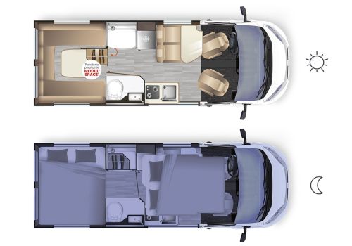 Camper Van DREAMER Living Van Select Modelo 2024 en Sale Occasion