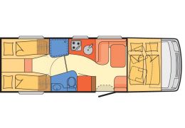 Low Profile Motorhome DETHLEFFS Esprit T 7150-2 EB modelo 2019 en Sale Occasion