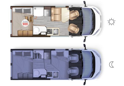 Camper Van DREAMER D55 Limited Select en Sale Occasion