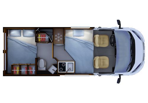 Camper Van RAPIDO V55 en Sale Occasion