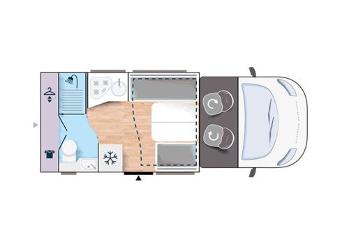 Low Profile Motorhome CHALLENGER 180 Premium en Sale Occasion