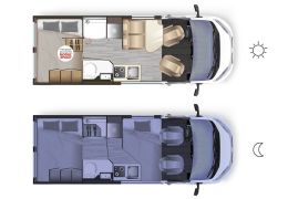 Camper Van DREAMER D55+ Select Modelo 2024 in Catalog