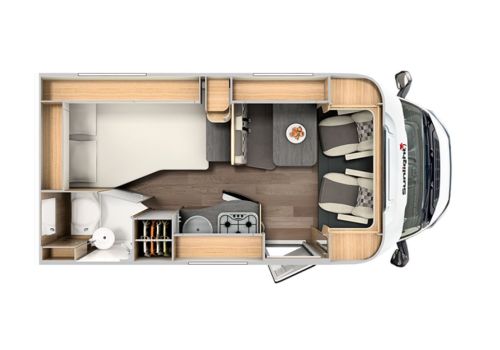 Low Profile Motorhome SUNLIGHT T58 en Sale Occasion