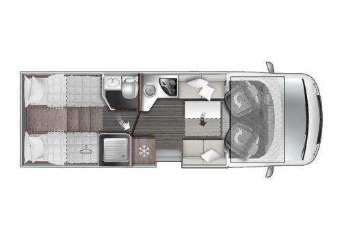 Integral Motorhome ROLLER TEAM Zefiro 287 Integral en Sale Occasion