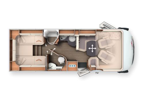 Integral Motorhome CARTHAGO C-tourer I 145 RB LE Superior en Sale Occasion