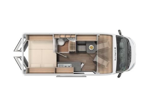 Camper Van SUNLIGHT Cliff 600 en Sale Occasion