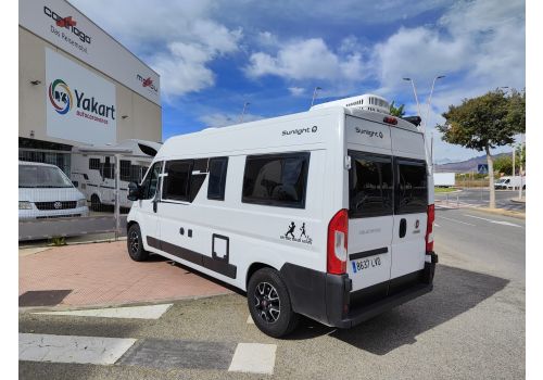 Camper Van SUNLIGHT Cliff 600 en Sale Occasion
