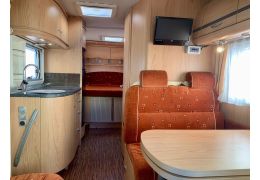 Low Profile Motorhome BURSTNER Solano T 725 in Sale Occasion