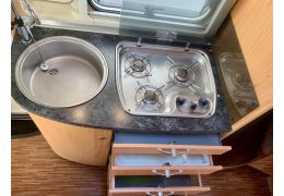 Low Profile Motorhome BURSTNER Solano T 725 in Sale Occasion