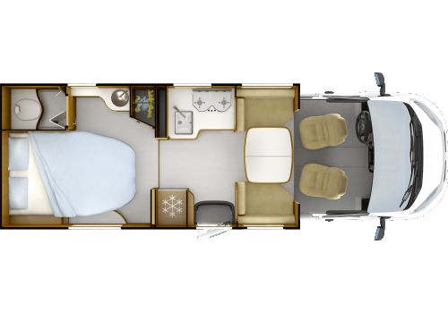 Low Profile Motorhome RAPIDO 656F en Sale Occasion