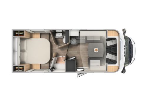 Low Profile Motorhome SUNLIGHT T69LC en Rent