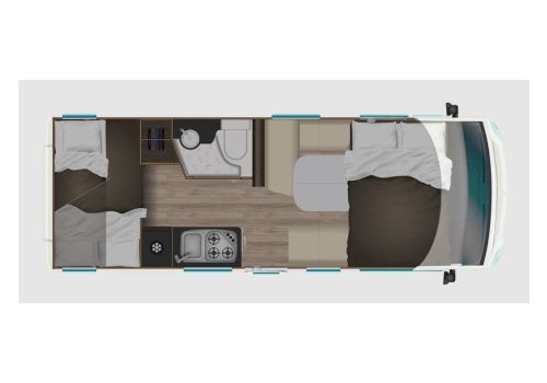 Integral Motorhome ITINEO CS660 en Sale Occasion