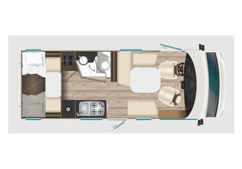 Integral Motorhome ITINEO CS660 en Sale Occasion