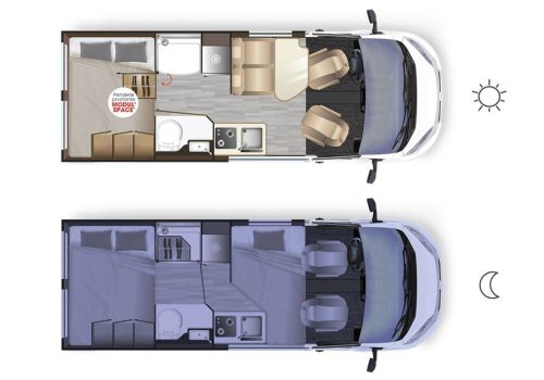 Camper Van DREAMER D55+ Select en Sale Occasion