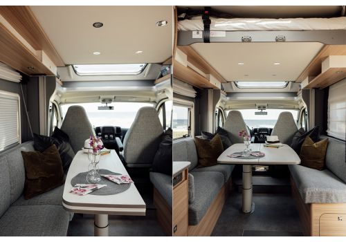 Low Profile Motorhome DETHLEFFS Just T 6762 en Sale Occasion