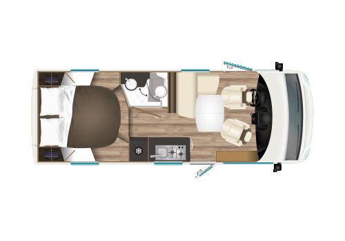 Integral Motorhome ITINEO CM660 en Sale Occasion